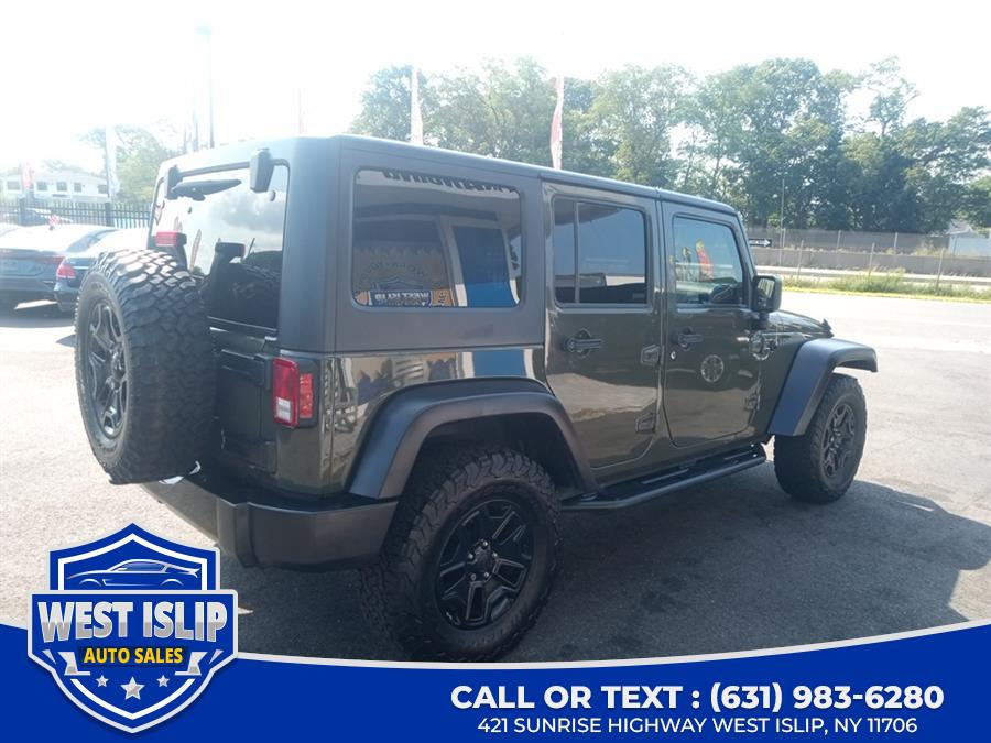 2015 Jeep Wrangler Unlimited 4WD 4dr Willys Wheeler, available for sale in West Islip, New York | West Islip Auto Sales. West Islip, New York 2015 Jeep Wrangler Unlimited 4WD 4dr Willys Wheeler, available for sale in West Islip, New York | West Islip Auto Sales. West Islip, New York