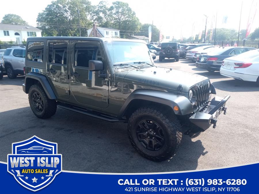 2015 Jeep Wrangler Unlimited 4WD 4dr Willys Wheeler, available for sale in West Islip, New York | West Islip Auto Sales. West Islip, New York 2015 Jeep Wrangler Unlimited 4WD 4dr Willys Wheeler, available for sale in West Islip, New York | West Islip Auto Sales. West Islip, New York