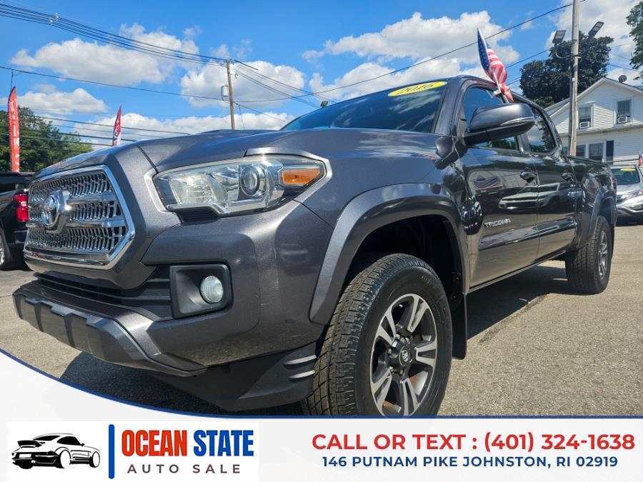 2016 Toyota Tacoma 4WD Double Cab LB V6 AT TRD Sport (Natl), available for sale in Johnston, Rhode Island | Ocean State Auto Sales. Johnston, Rhode Island 2016 Toyota Tacoma 4WD Double Cab LB V6 AT TRD Sport (Natl), available for sale in Johnston, Rhode Island | Ocean State Auto Sales. Johnston, Rhode Island