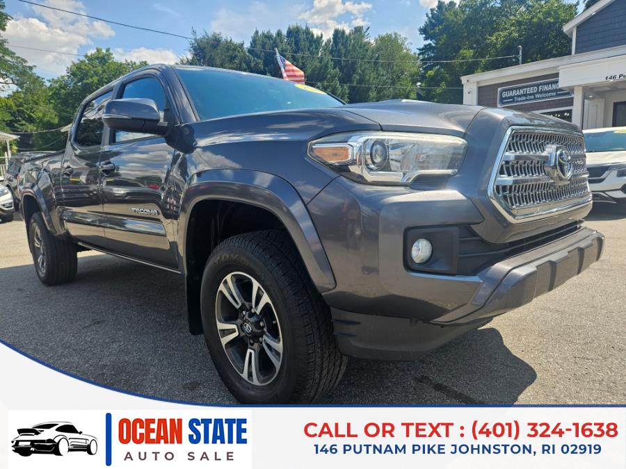 2016 Toyota Tacoma 4WD Double Cab LB V6 AT TRD Sport (Natl), available for sale in Johnston, Rhode Island | Ocean State Auto Sales. Johnston, Rhode Island 2016 Toyota Tacoma 4WD Double Cab LB V6 AT TRD Sport (Natl), available for sale in Johnston, Rhode Island | Ocean State Auto Sales. Johnston, Rhode Island