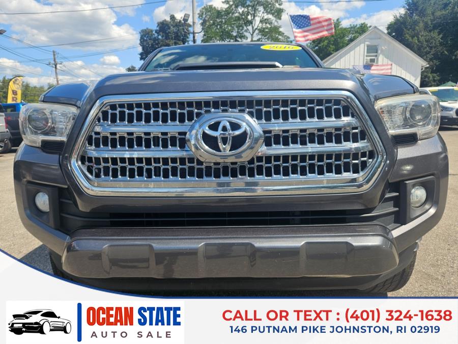 2016 Toyota Tacoma 4WD Double Cab LB V6 AT TRD Sport (Natl), available for sale in Johnston, Rhode Island | Ocean State Auto Sales. Johnston, Rhode Island 2016 Toyota Tacoma 4WD Double Cab LB V6 AT TRD Sport (Natl), available for sale in Johnston, Rhode Island | Ocean State Auto Sales. Johnston, Rhode Island