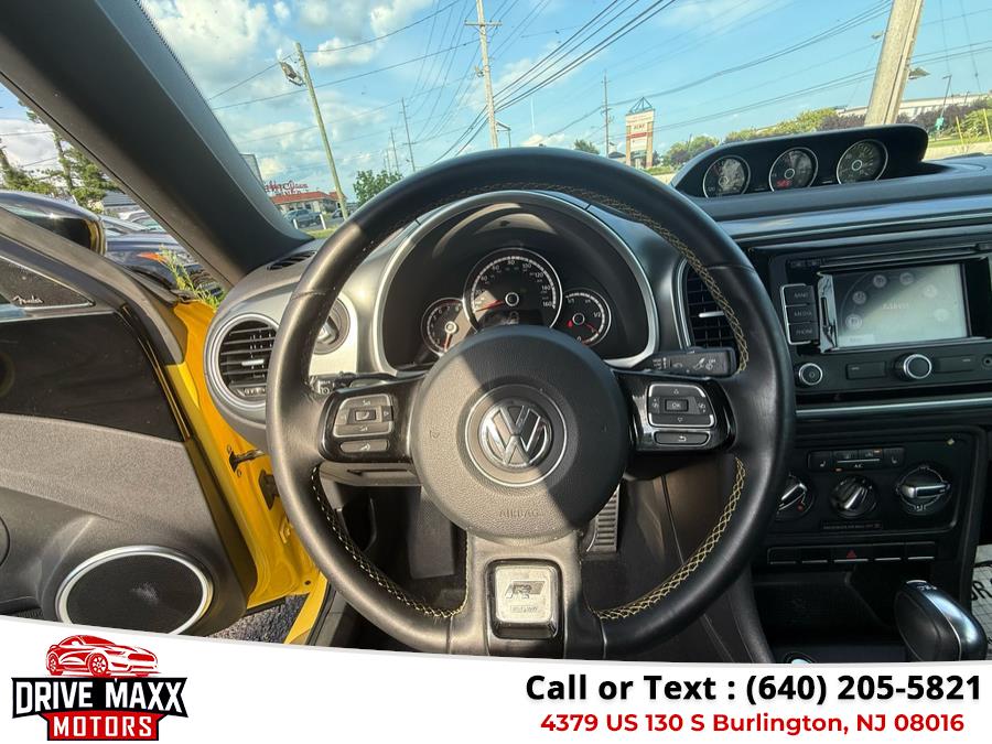 2014 Volkswagen Beetle Coupe 2dr DSG 2.0T Turbo R-Line w/Sun/Sound/Nav PZEV, available for sale in Burlington, New Jersey | Drive Maxx Motors. Burlington, New Jersey 2014 Volkswagen Beetle Coupe 2dr DSG 2.0T Turbo R-Line w/Sun/Sound/Nav PZEV, available for sale in Burlington, New Jersey | Drive Maxx Motors. Burlington, New Jersey