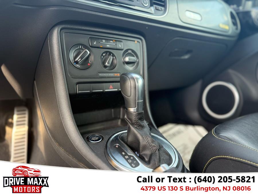 2014 Volkswagen Beetle Coupe 2dr DSG 2.0T Turbo R-Line w/Sun/Sound/Nav PZEV, available for sale in Burlington, New Jersey | Drive Maxx Motors. Burlington, New Jersey 2014 Volkswagen Beetle Coupe 2dr DSG 2.0T Turbo R-Line w/Sun/Sound/Nav PZEV, available for sale in Burlington, New Jersey | Drive Maxx Motors. Burlington, New Jersey