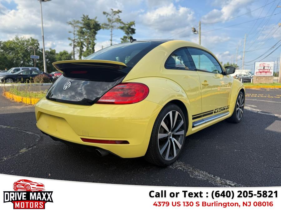 2014 Volkswagen Beetle Coupe 2dr DSG 2.0T Turbo R-Line w/Sun/Sound/Nav PZEV, available for sale in Burlington, New Jersey | Drive Maxx Motors. Burlington, New Jersey 2014 Volkswagen Beetle Coupe 2dr DSG 2.0T Turbo R-Line w/Sun/Sound/Nav PZEV, available for sale in Burlington, New Jersey | Drive Maxx Motors. Burlington, New Jersey