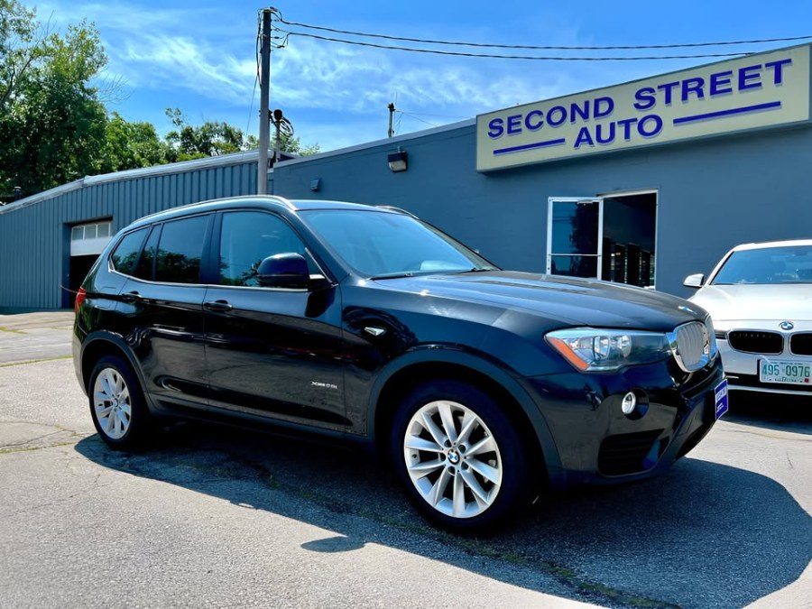 2017 BMW X3 xDrive28i Sports Activity Vehicle, available for sale in Manchester, New Hampshire | Second Street Auto Sales Inc. Manchester, New Hampshire 2017 BMW X3 xDrive28i Sports Activity Vehicle, available for sale in Manchester, New Hampshire | Second Street Auto Sales Inc. Manchester, New Hampshire