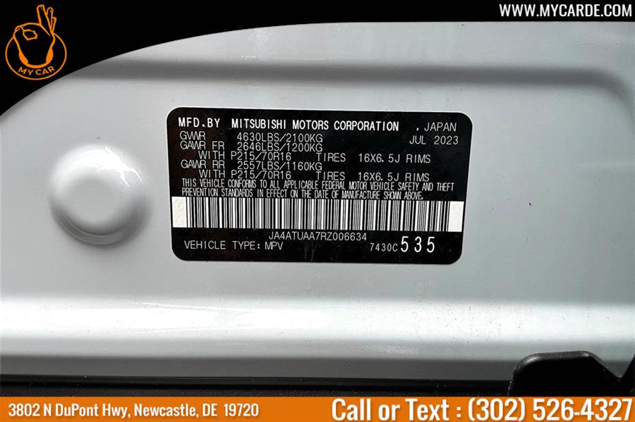 2024 Mitsubishi Eclipse Cross ES, available for sale in New Castle, Delaware | My Car. New Castle, Delaware 2024 Mitsubishi Eclipse Cross ES, available for sale in New Castle, Delaware | My Car. New Castle, Delaware