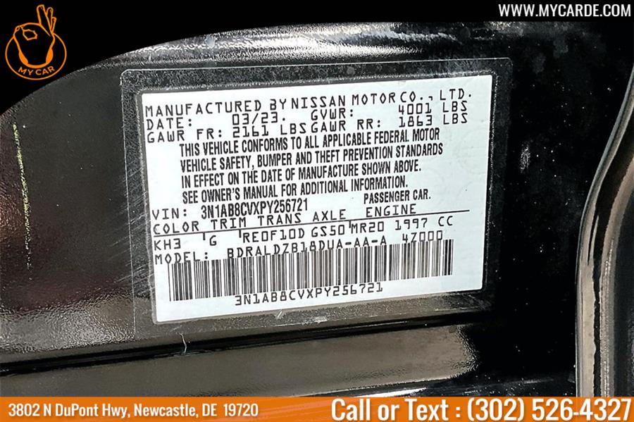 2023 Nissan Sentra SV, available for sale in New Castle, Delaware | My Car. New Castle, Delaware 2023 Nissan Sentra SV, available for sale in New Castle, Delaware | My Car. New Castle, Delaware