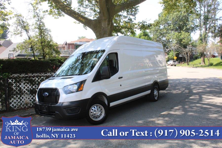 2023 Ford Transit Cargo Van T-350 148" EL Hi Rf 9500 GVWR AWD, available for sale in Hollis, New York | King of Jamaica Auto Inc. Hollis, New York 2023 Ford Transit Cargo Van T-350 148" EL Hi Rf 9500 GVWR AWD, available for sale in Hollis, New York | King of Jamaica Auto Inc. Hollis, New York