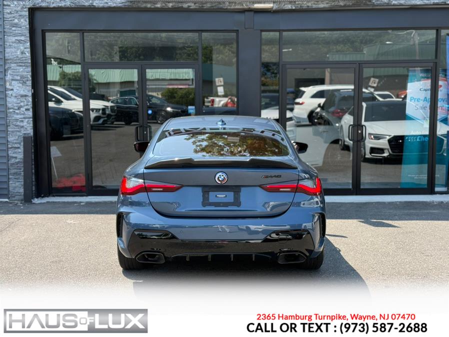 2023 BMW 4 Series M440i xDrive Coupe, available for sale in Wayne, New Jersey | Haus of Lux. Wayne, New Jersey 2023 BMW 4 Series M440i xDrive Coupe, available for sale in Wayne, New Jersey | Haus of Lux. Wayne, New Jersey