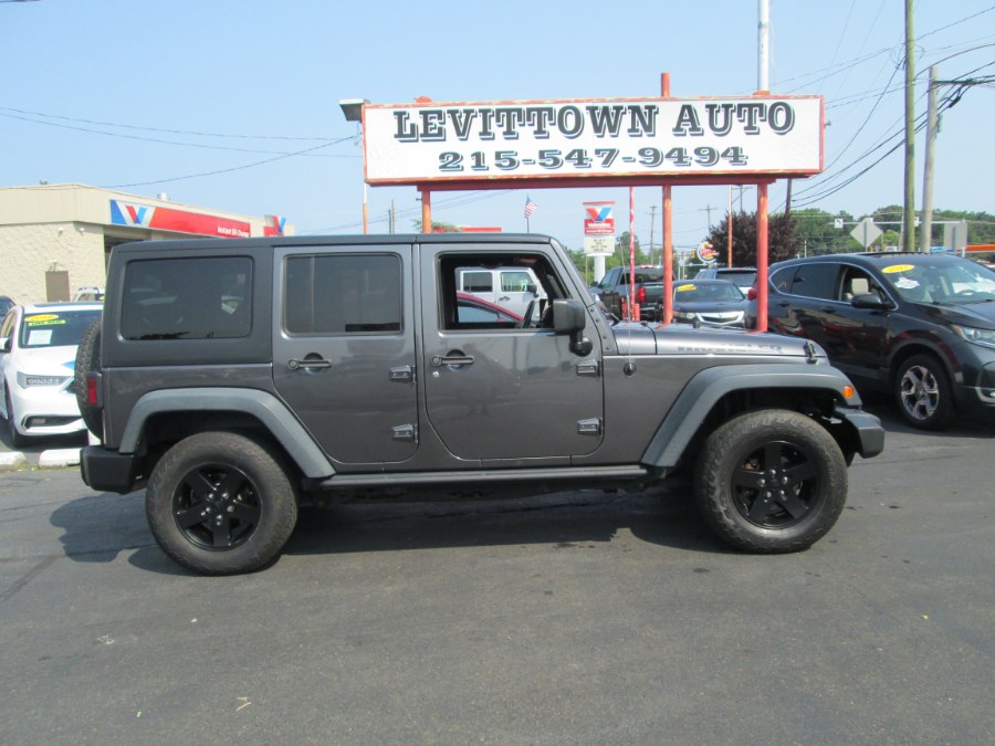 2016 Jeep Wrangler Unlimited 4WD 4dr BLACK BEAR, available for sale in Levittown, Pennsylvania | Levittown Auto. Levittown, Pennsylvania 2016 Jeep Wrangler Unlimited 4WD 4dr BLACK BEAR, available for sale in Levittown, Pennsylvania | Levittown Auto. Levittown, Pennsylvania