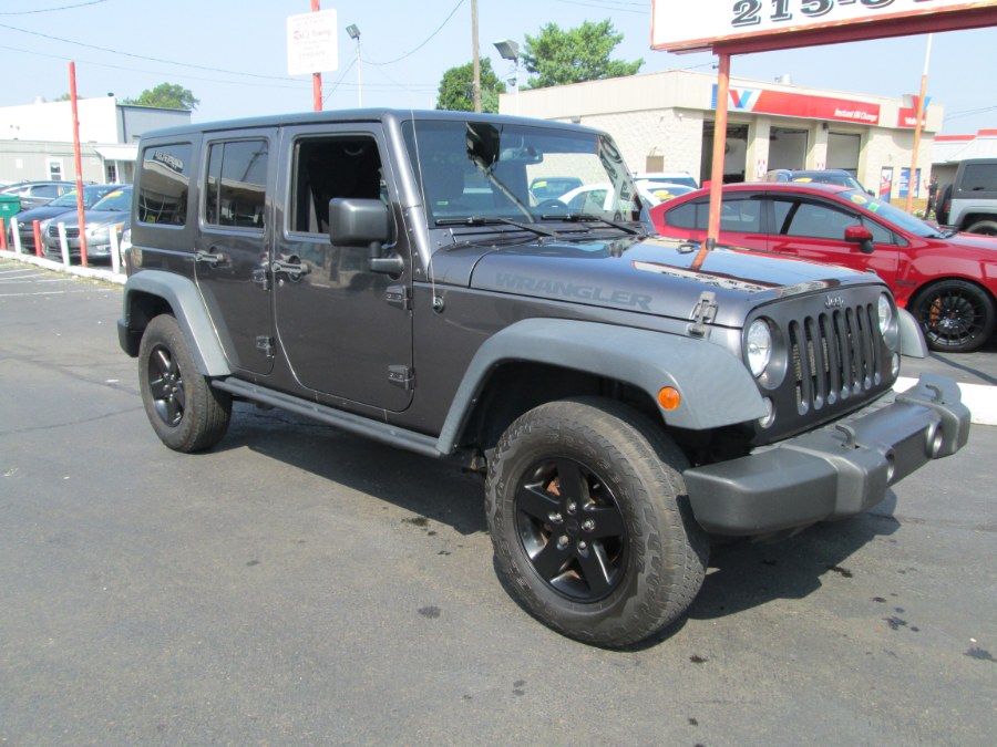 2016 Jeep Wrangler Unlimited 4WD 4dr BLACK BEAR, available for sale in Levittown, Pennsylvania | Levittown Auto. Levittown, Pennsylvania 2016 Jeep Wrangler Unlimited 4WD 4dr BLACK BEAR, available for sale in Levittown, Pennsylvania | Levittown Auto. Levittown, Pennsylvania