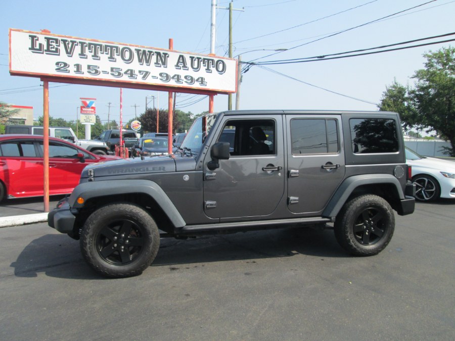 2016 Jeep Wrangler Unlimited 4WD 4dr BLACK BEAR, available for sale in Levittown, Pennsylvania | Levittown Auto. Levittown, Pennsylvania 2016 Jeep Wrangler Unlimited 4WD 4dr BLACK BEAR, available for sale in Levittown, Pennsylvania | Levittown Auto. Levittown, Pennsylvania