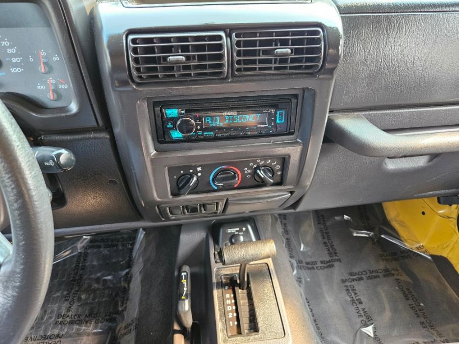 2002 Jeep Wrangler 2dr X 4WD~4.0 Straight Six, available for sale in East Windsor, Connecticut | Toro Auto. East Windsor, Connecticut 2002 Jeep Wrangler 2dr X 4WD~4.0 Straight Six, available for sale in East Windsor, Connecticut | Toro Auto. East Windsor, Connecticut