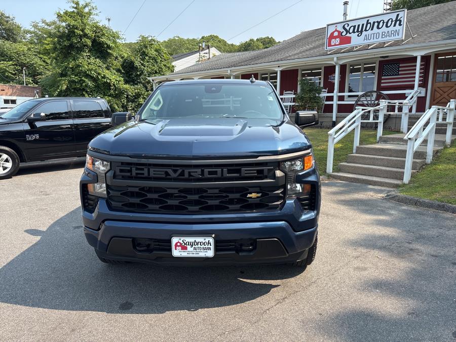 2022 Chevrolet Silverado 1500 4WD Crew Cab 147" Custom, available for sale in Old Saybrook, Connecticut | Saybrook Auto Barn. Old Saybrook, Connecticut 2022 Chevrolet Silverado 1500 4WD Crew Cab 147" Custom, available for sale in Old Saybrook, Connecticut | Saybrook Auto Barn. Old Saybrook, Connecticut