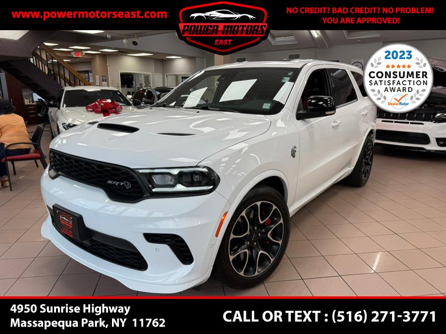2023 Dodge Durango SRT Hellcat PLUS AWD, available for sale in Massapequa Park, New York | Power Motors East. Massapequa Park, New York 2023 Dodge Durango SRT Hellcat PLUS AWD, available for sale in Massapequa Park, New York | Power Motors East. Massapequa Park, New York