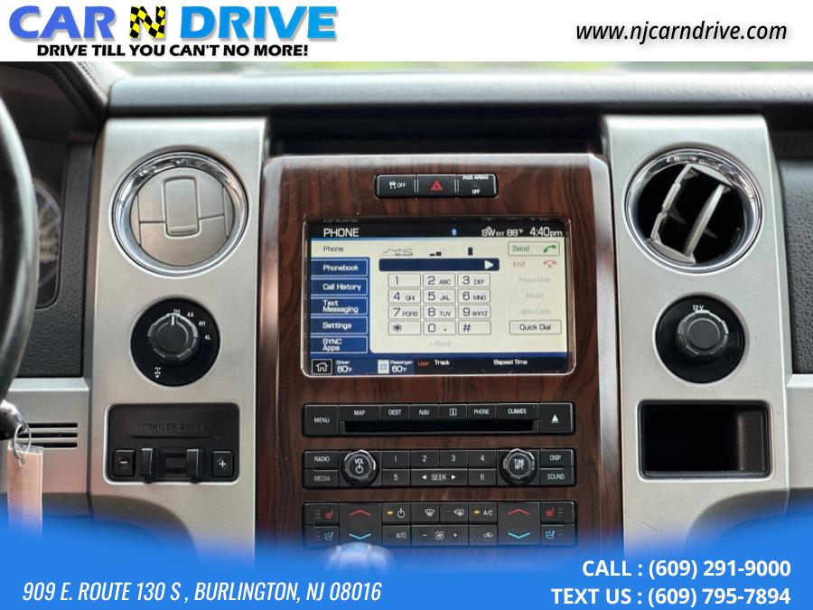 2012 Ford F-150 Lariat SuperCab 6.5-ft. Bed 4WD, available for sale in Bordentown, New Jersey | Car N Drive. Bordentown, New Jersey 2012 Ford F-150 Lariat SuperCab 6.5-ft. Bed 4WD, available for sale in Bordentown, New Jersey | Car N Drive. Bordentown, New Jersey