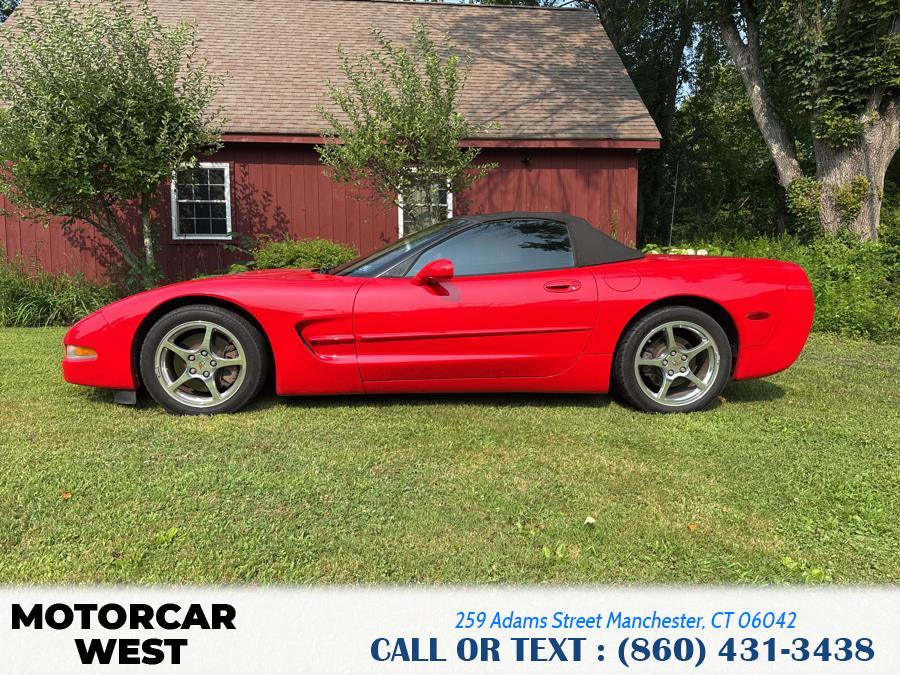 2001 Chevrolet Corvette 2dr Convertible, available for sale in Manchester, Connecticut | Motorcar West. Manchester, Connecticut 2001 Chevrolet Corvette 2dr Convertible, available for sale in Manchester, Connecticut | Motorcar West. Manchester, Connecticut