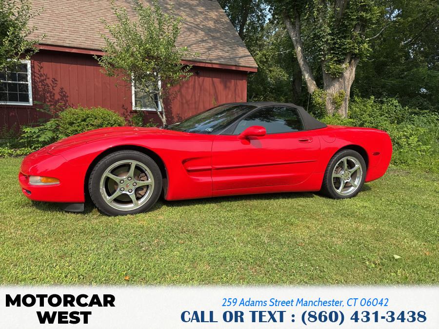 2001 Chevrolet Corvette 2dr Convertible, available for sale in Manchester, Connecticut | Motorcar West. Manchester, Connecticut 2001 Chevrolet Corvette 2dr Convertible, available for sale in Manchester, Connecticut | Motorcar West. Manchester, Connecticut