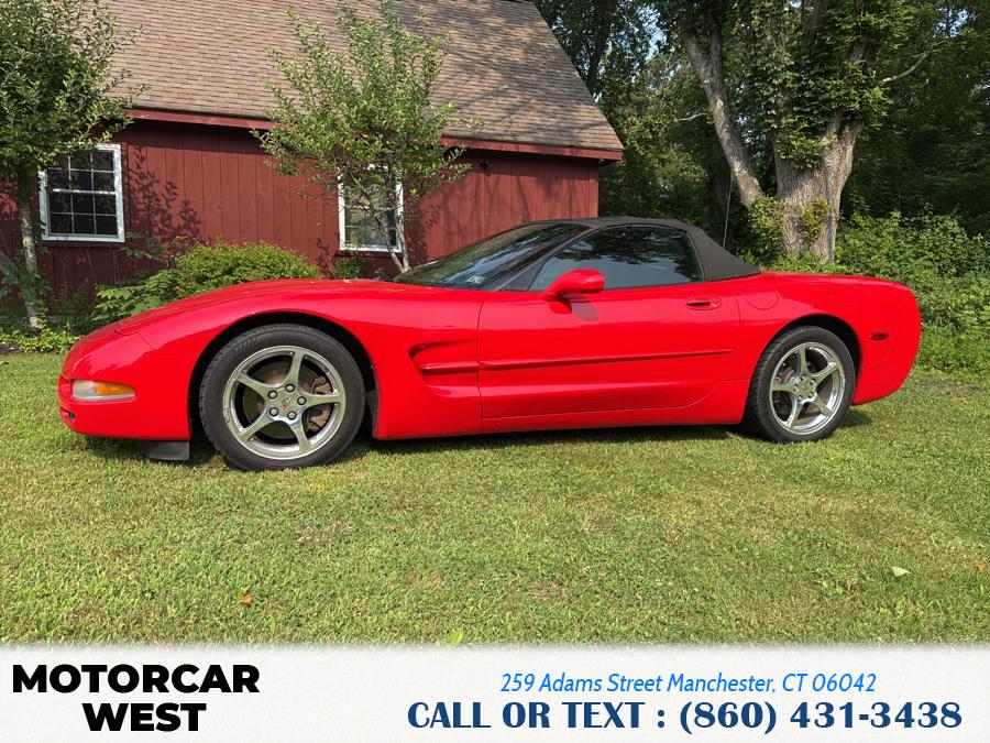 2001 Chevrolet Corvette 2dr Convertible, available for sale in Manchester, Connecticut | Motorcar West. Manchester, Connecticut 2001 Chevrolet Corvette 2dr Convertible, available for sale in Manchester, Connecticut | Motorcar West. Manchester, Connecticut