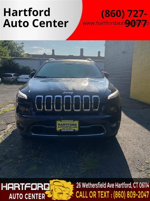 2015 Jeep Cherokee Limited 4x4 4dr SUV, available for sale in Hartford, Connecticut | Hartford Auto Center LLC. Hartford, Connecticut 2015 Jeep Cherokee Limited 4x4 4dr SUV, available for sale in Hartford, Connecticut | Hartford Auto Center LLC. Hartford, Connecticut