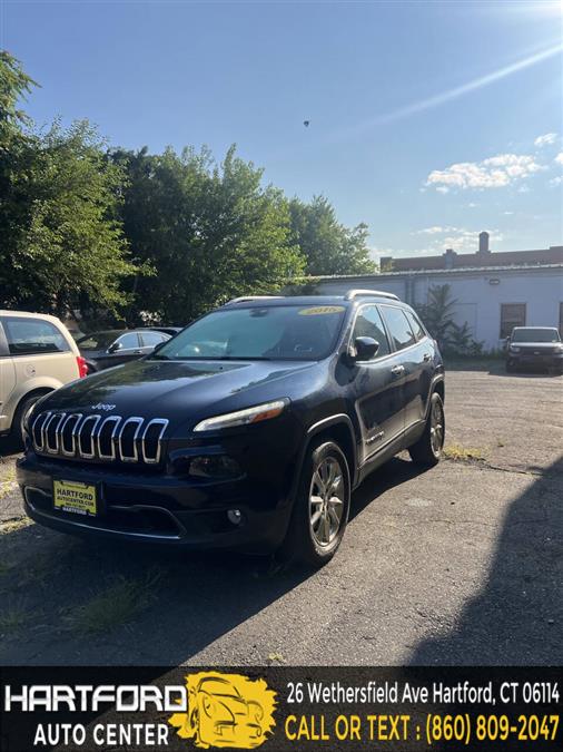 2015 Jeep Cherokee Limited 4x4 4dr SUV, available for sale in Hartford, Connecticut | Hartford Auto Center LLC. Hartford, Connecticut 2015 Jeep Cherokee Limited 4x4 4dr SUV, available for sale in Hartford, Connecticut | Hartford Auto Center LLC. Hartford, Connecticut