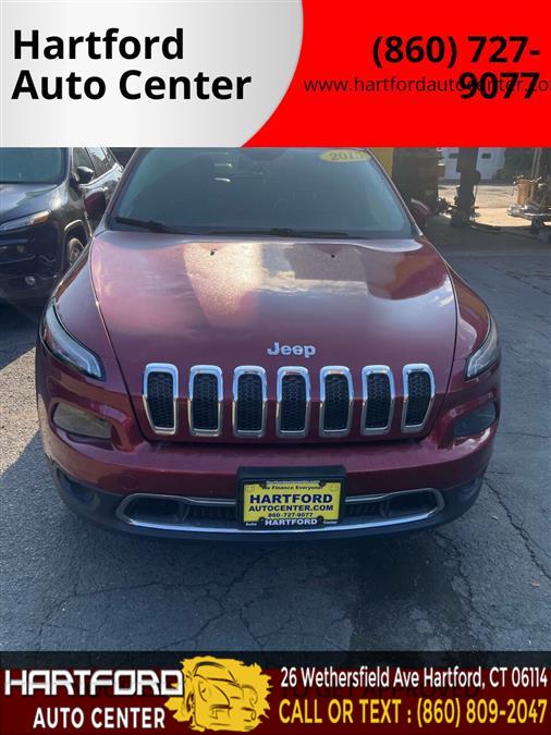 2016 Jeep Cherokee Limited 4x4 4dr SUV, available for sale in Hartford, Connecticut | Hartford Auto Center LLC. Hartford, Connecticut 2016 Jeep Cherokee Limited 4x4 4dr SUV, available for sale in Hartford, Connecticut | Hartford Auto Center LLC. Hartford, Connecticut
