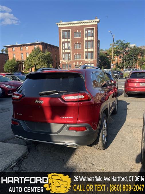 2016 Jeep Cherokee Limited 4x4 4dr SUV, available for sale in Hartford, Connecticut | Hartford Auto Center LLC. Hartford, Connecticut 2016 Jeep Cherokee Limited 4x4 4dr SUV, available for sale in Hartford, Connecticut | Hartford Auto Center LLC. Hartford, Connecticut