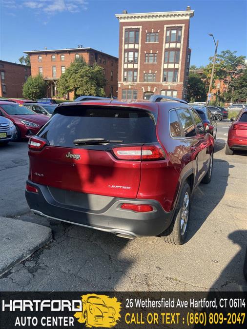 2016 Jeep Cherokee Limited 4x4 4dr SUV, available for sale in Hartford, Connecticut | Hartford Auto Center LLC. Hartford, Connecticut 2016 Jeep Cherokee Limited 4x4 4dr SUV, available for sale in Hartford, Connecticut | Hartford Auto Center LLC. Hartford, Connecticut