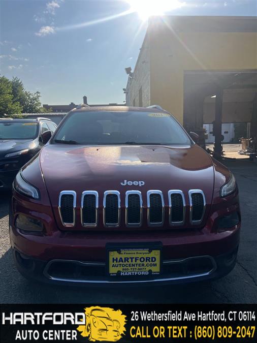 2016 Jeep Cherokee Limited 4x4 4dr SUV, available for sale in Hartford, Connecticut | Hartford Auto Center LLC. Hartford, Connecticut 2016 Jeep Cherokee Limited 4x4 4dr SUV, available for sale in Hartford, Connecticut | Hartford Auto Center LLC. Hartford, Connecticut