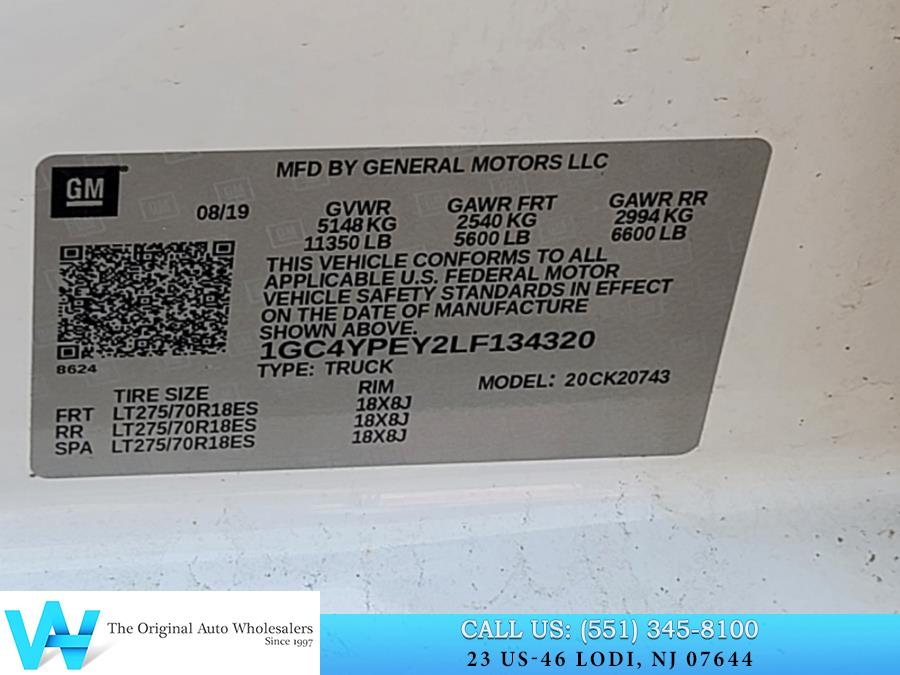 2020 Chevrolet Silverado 2500HD 4WD Crew Cab 159" LTZ, available for sale in Lodi, New Jersey | AW Auto & Truck Wholesalers, Inc. Lodi, New Jersey 2020 Chevrolet Silverado 2500HD 4WD Crew Cab 159" LTZ, available for sale in Lodi, New Jersey | AW Auto & Truck Wholesalers, Inc. Lodi, New Jersey