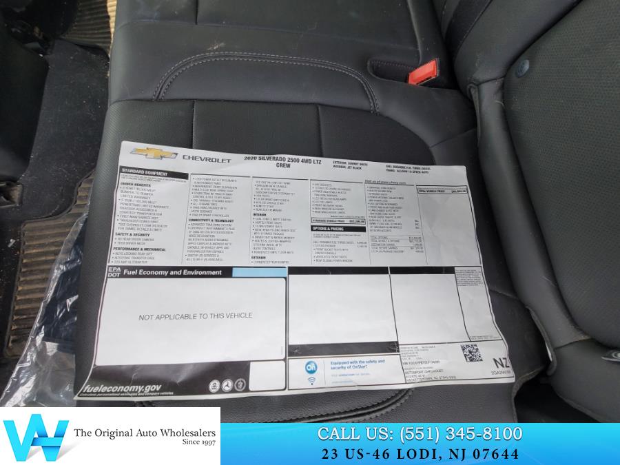 2020 Chevrolet Silverado 2500HD 4WD Crew Cab 159" LTZ, available for sale in Lodi, New Jersey | AW Auto & Truck Wholesalers, Inc. Lodi, New Jersey 2020 Chevrolet Silverado 2500HD 4WD Crew Cab 159" LTZ, available for sale in Lodi, New Jersey | AW Auto & Truck Wholesalers, Inc. Lodi, New Jersey