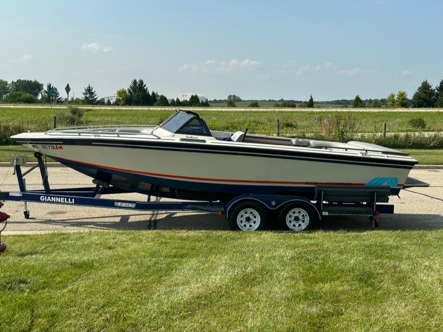 1986 Supra Saltare Ski Boat, available for sale in Darien, Wisconsin | Geneva Motor Cars. Darien, Wisconsin 1986 Supra Saltare Ski Boat, available for sale in Darien, Wisconsin | Geneva Motor Cars. Darien, Wisconsin