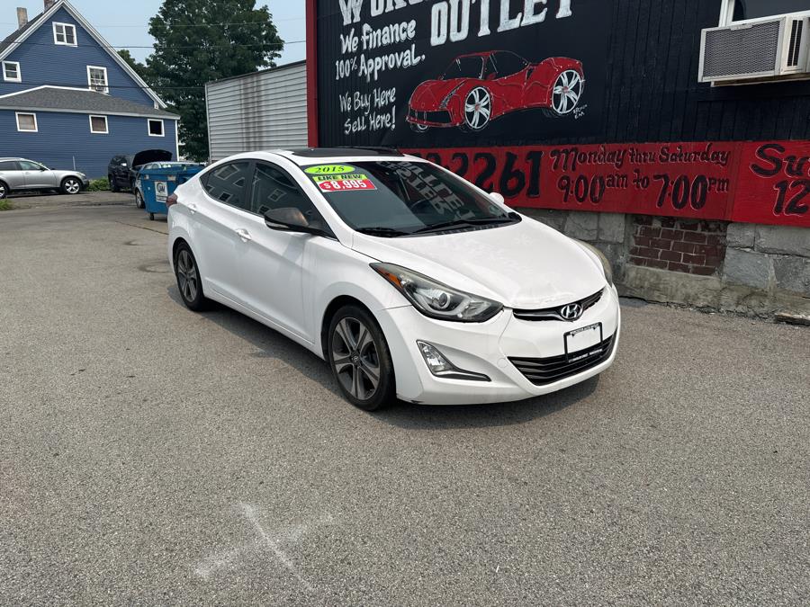 2015 Hyundai Elantra 4dr Sdn Auto Sport PZEV (Ulsan Plant), available for sale in Worcester, Massachusetts | Worcester Auto Outlet LLC. Worcester, Massachusetts 2015 Hyundai Elantra 4dr Sdn Auto Sport PZEV (Ulsan Plant), available for sale in Worcester, Massachusetts | Worcester Auto Outlet LLC. Worcester, Massachusetts