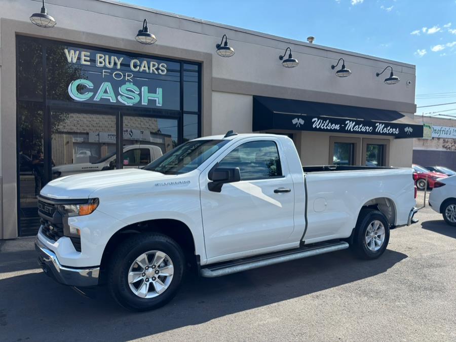 2024 Chevrolet Silverado 1500 2WD Reg Cab 140" Work Truck, available for sale in New haven, Connecticut | Wilson Maturo Motors. New haven, Connecticut 2024 Chevrolet Silverado 1500 2WD Reg Cab 140" Work Truck, available for sale in New haven, Connecticut | Wilson Maturo Motors. New haven, Connecticut
