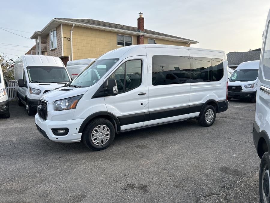 2025 Ford Transit Passenger Wagon T-350 148" Med Roof XLT RWD, available for sale in Franklin Square, New York | Franklin Square Auto Group. Franklin Square, New York 2025 Ford Transit Passenger Wagon T-350 148" Med Roof XLT RWD, available for sale in Franklin Square, New York | Franklin Square Auto Group. Franklin Square, New York