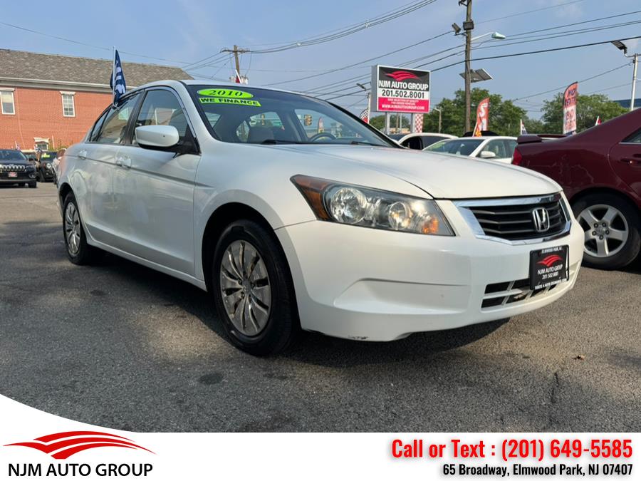 2010 Honda Accord Sdn 4dr I4 Auto LX, available for sale in Elmwood Park, New Jersey | NJM Auto Group. Elmwood Park, New Jersey 2010 Honda Accord Sdn 4dr I4 Auto LX, available for sale in Elmwood Park, New Jersey | NJM Auto Group. Elmwood Park, New Jersey