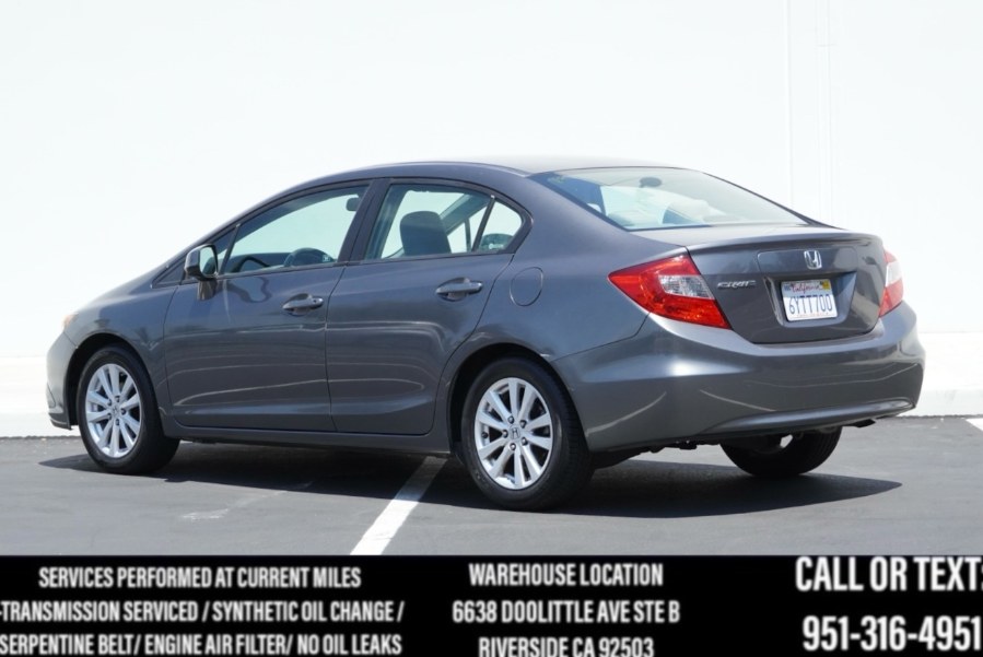 2012 Honda Civic EX SUNROOF/ BLUETOOTH, available for sale in Riverside, California | Big Timin Motors LLC. Riverside, California 2012 Honda Civic EX SUNROOF/ BLUETOOTH, available for sale in Riverside, California | Big Timin Motors LLC. Riverside, California