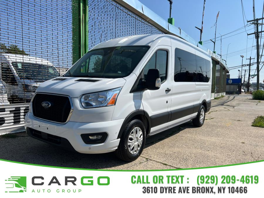 2022 Ford Transit Passenger Wagon T-350 148" Med Roof XLT RWD, available for sale in Bronx, New York | Cargo Auto Group LLC. Bronx, New York 2022 Ford Transit Passenger Wagon T-350 148" Med Roof XLT RWD, available for sale in Bronx, New York | Cargo Auto Group LLC. Bronx, New York