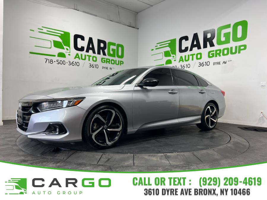 2021 Honda Accord Sedan Sport 1.5T CVT, available for sale in Bronx, New York | Cargo Auto Group LLC. Bronx, New York 2021 Honda Accord Sedan Sport 1.5T CVT, available for sale in Bronx, New York | Cargo Auto Group LLC. Bronx, New York