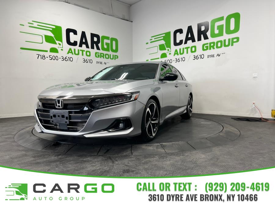 2021 Honda Accord Sedan Sport 1.5T CVT, available for sale in Bronx, New York | Cargo Auto Group LLC. Bronx, New York 2021 Honda Accord Sedan Sport 1.5T CVT, available for sale in Bronx, New York | Cargo Auto Group LLC. Bronx, New York