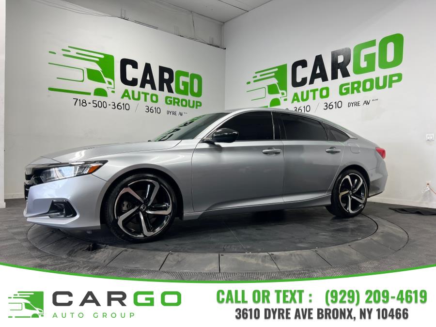 2021 Honda Accord Sedan Sport 1.5T CVT, available for sale in Bronx, New York | Cargo Auto Group LLC. Bronx, New York 2021 Honda Accord Sedan Sport 1.5T CVT, available for sale in Bronx, New York | Cargo Auto Group LLC. Bronx, New York