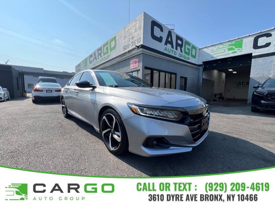 2021 Honda Accord Sedan Sport 1.5T CVT, available for sale in Bronx, New York | Cargo Auto Group LLC. Bronx, New York 2021 Honda Accord Sedan Sport 1.5T CVT, available for sale in Bronx, New York | Cargo Auto Group LLC. Bronx, New York