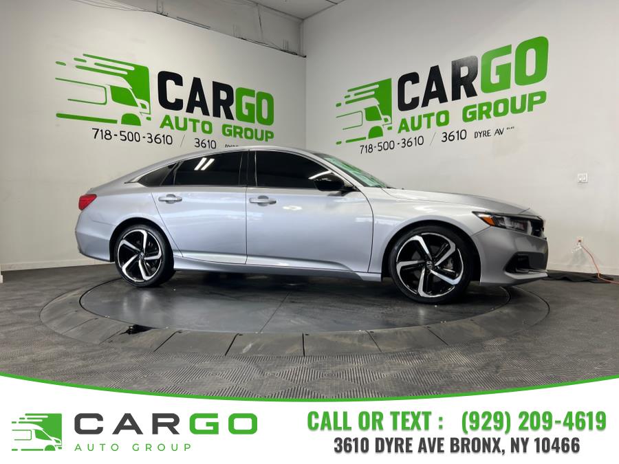 2021 Honda Accord Sedan Sport 1.5T CVT, available for sale in Bronx, New York | Cargo Auto Group LLC. Bronx, New York 2021 Honda Accord Sedan Sport 1.5T CVT, available for sale in Bronx, New York | Cargo Auto Group LLC. Bronx, New York