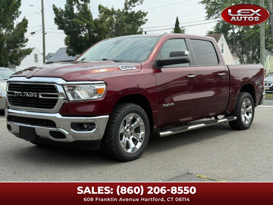 2019 Ram 1500 Big Horn/Lone Star 4x4 Crew Cab 5''7" Box, available for sale in Hartford, Connecticut | Lex Autos LLC. Hartford, Connecticut 2019 Ram 1500 Big Horn/Lone Star 4x4 Crew Cab 5''7" Box, available for sale in Hartford, Connecticut | Lex Autos LLC. Hartford, Connecticut