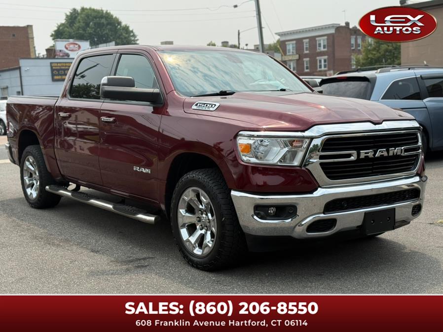2019 Ram 1500 Big Horn/Lone Star 4x4 Crew Cab 5''7" Box, available for sale in Hartford, Connecticut | Lex Autos LLC. Hartford, Connecticut 2019 Ram 1500 Big Horn/Lone Star 4x4 Crew Cab 5''7" Box, available for sale in Hartford, Connecticut | Lex Autos LLC. Hartford, Connecticut