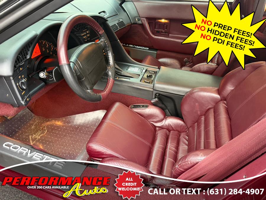 1993 Chevrolet Corvette 2dr Coupe Hatchback, available for sale in Bohemia, New York | Performance Auto Inc. Bohemia, New York 1993 Chevrolet Corvette 2dr Coupe Hatchback, available for sale in Bohemia, New York | Performance Auto Inc. Bohemia, New York