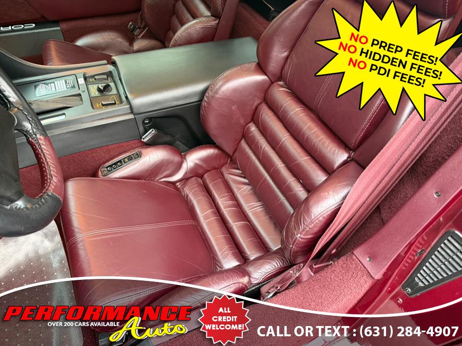 1993 Chevrolet Corvette 2dr Coupe Hatchback, available for sale in Bohemia, New York | Performance Auto Inc. Bohemia, New York 1993 Chevrolet Corvette 2dr Coupe Hatchback, available for sale in Bohemia, New York | Performance Auto Inc. Bohemia, New York