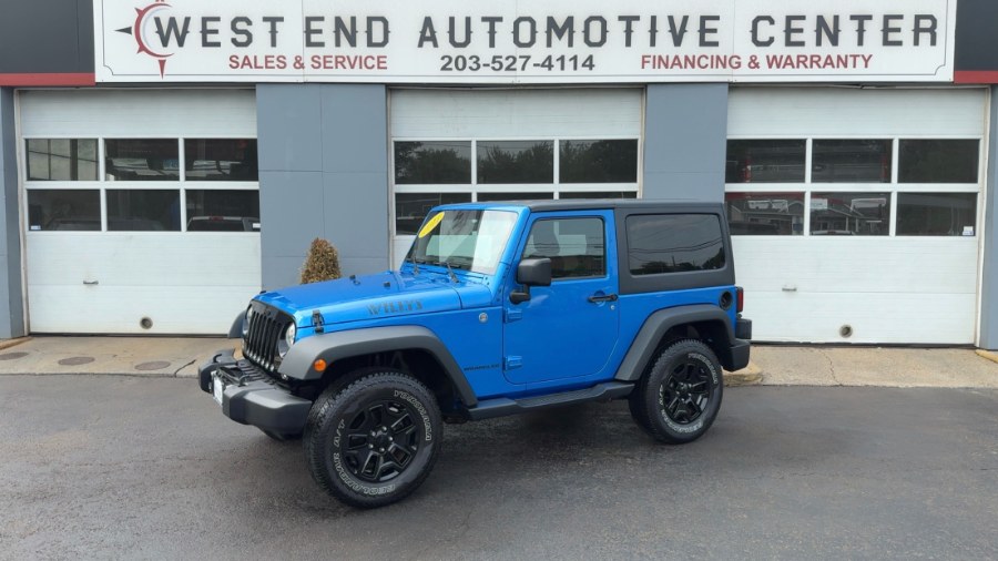2014 Jeep Wrangler 4WD 2dr Willys Wheeler, available for sale in Waterbury, Connecticut | West End Automotive Center. Waterbury, Connecticut 2014 Jeep Wrangler 4WD 2dr Willys Wheeler, available for sale in Waterbury, Connecticut | West End Automotive Center. Waterbury, Connecticut