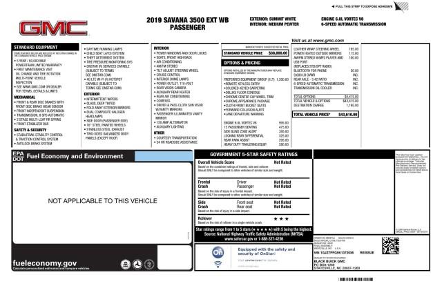 2019 GMC Savana 3500 LT 3500 155'', available for sale in Maple Shade, New Jersey | Car Revolution. Maple Shade, New Jersey 2019 GMC Savana 3500 LT 3500 155'', available for sale in Maple Shade, New Jersey | Car Revolution. Maple Shade, New Jersey