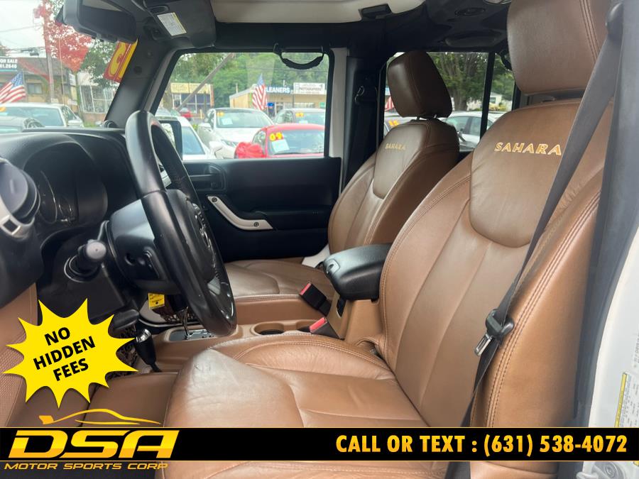 2013 Jeep Wrangler Unlimited 4WD 4dr Sahara, available for sale in Commack, New York | DSA Motor Sports Corp. Commack, New York 2013 Jeep Wrangler Unlimited 4WD 4dr Sahara, available for sale in Commack, New York | DSA Motor Sports Corp. Commack, New York